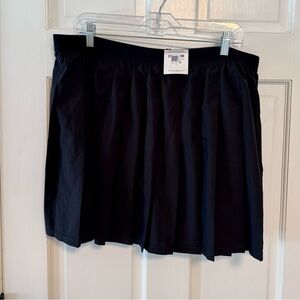 Cotton On | Curve Match Point Pleated Tennis Skort, Black, Size 14 - NWT
